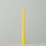 Boltze Home Kaarsen Twisto doosje a 6 stuks &Oslash;2x20cm geel