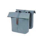 Basil fietstas dubbel City graphite blue 28-32L