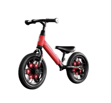 QPlay Spark Loopfiets rood