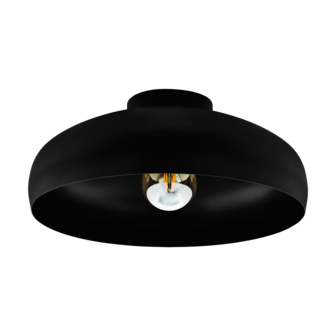 Eglo MOGANO plafondlamp zwart &Oslash; 40 cm