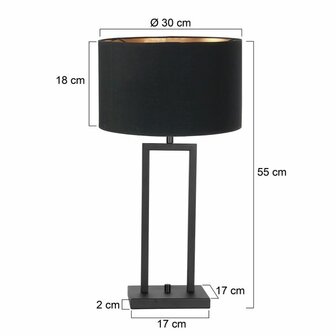 Steinhauer tafellamp 7194ZW