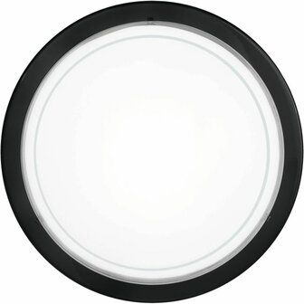 Eglo PLANET 1 plafonni&egrave;re zwart