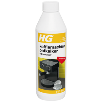 HG koffiemachine ontkalker