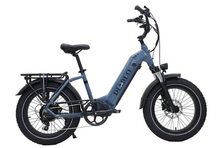Diablo XR1 elektrische fatbike dark-blue
