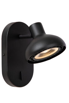 Lucide SENSAS wandlamp zwart