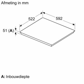 Bosch inductiekookplaat PIE631HC1M