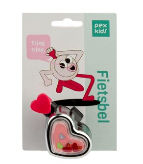 PexKids fietsbel Hartje