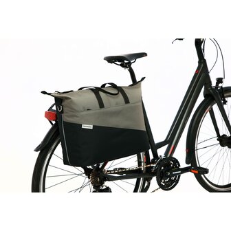 New Looxs schoudertas Tendo Oslo black/green 21L