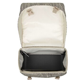 New Looxs fietstas dubbel Joli Alma sand 37L