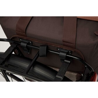 New Looxs fietstas enkel shopper Kota Oslo burgundy/rust