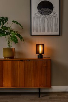 Lucide tafellamp LAMBRES zwart