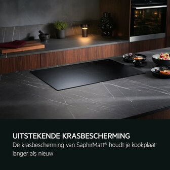 AEG inductiekookplaat TI64IB1BIZ SaphirMatt&reg;
