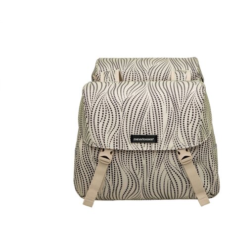 New Looxs fietstas dubbel Joli Alma sand 37L