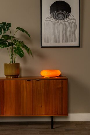 Lucide tafellamp SENTINO oranje 10525/30/53