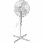 STATIEFVENTILATOR 40CM DRAAIEND 45W WIT STATIEFVENTILATOR 40CM DRAAIEND 45W WIT