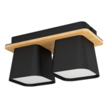 Eglo RUSCIO plafonlamp 2-lichts Eglo RUSCIO plafonlamp 2-lichts