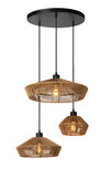 Lucide YUNKAI hanglamp 3-lichts Lucide YUNKAI hanglamp 3-lichts