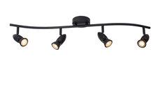 Lucide CARO spot 4-lichts zwart Lucide CARO spot 4-lichts zwart
