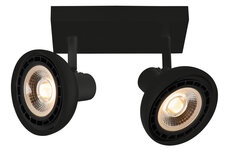 Lucide SENSAS plafondspot 2-lichts zwart Lucide SENSAS plafondspot 2-lichts zwart
