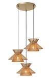 Lucide TASMAN hanglamp 3-lichts Lucide TASMAN hanglamp 3-lichts
