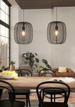 Eglo RINROE hanglamp 2-lichts Eglo RINROE hanglamp 2-lichts